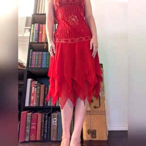 1920s Drop Waist Dress